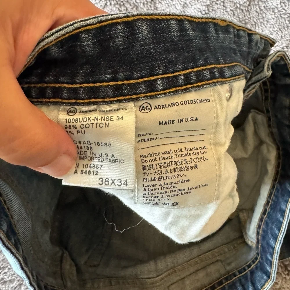 AG ADRIANO GOLDSCHMIED Men’s The Hero Jeans